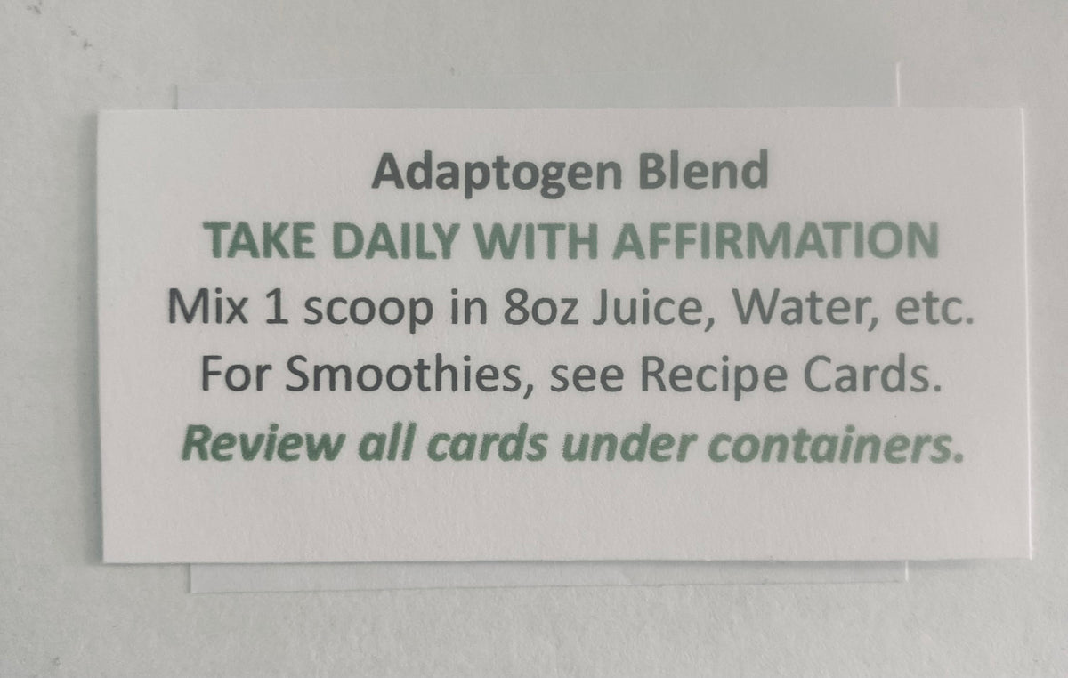 Adaptogen Supplement Blend